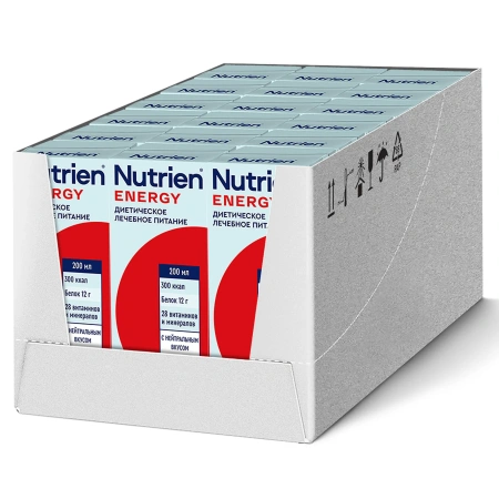 Лечебное питание Nutrien Energy (Нутриэн Энергия) с нейтральным вкусом, энтеральное, 200 мл, 18 шт