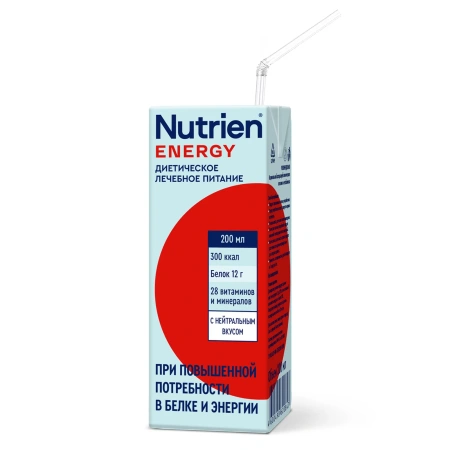 Лечебное питание Nutrien Energy (Нутриэн Энергия) с нейтральным вкусом, энтеральное, 200 мл